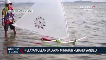 Nelayan gelar balapan miniatur perahu sandeq