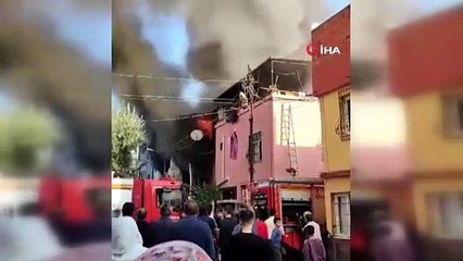 Adana'da korku dolu anlar