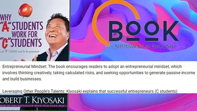 Why A Students Work For C Students Book Summary in English - Book Summaries in English (BSIE) (720p, h264, youtube)