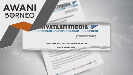 LHDN tidak pernah hantar pautan status bayaran balik melalui portal MyTax
