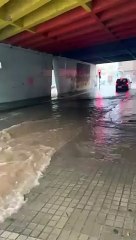 Temporal en Badalona