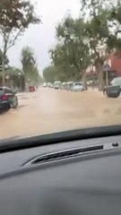 Temporal en Badalona