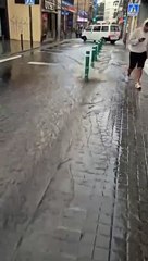Temporal en Badalona