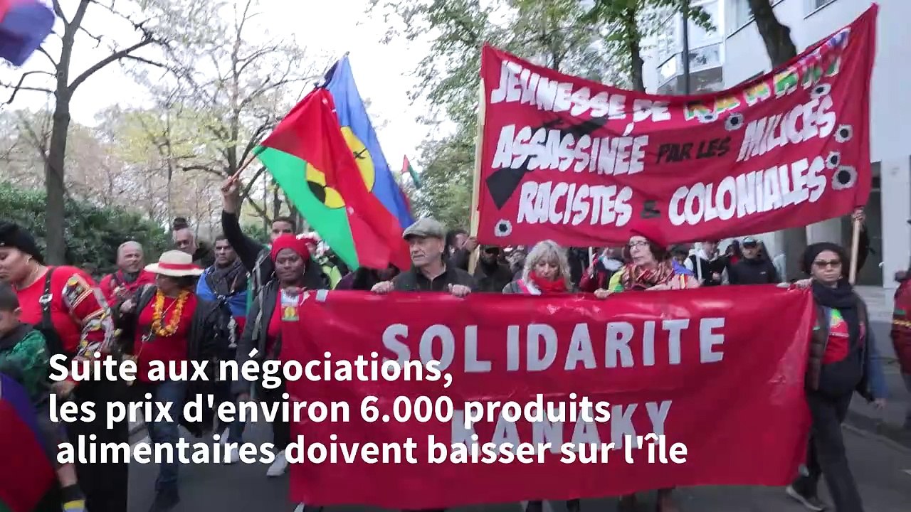 Paris: manifestation contre la vie chère en Outre-mer