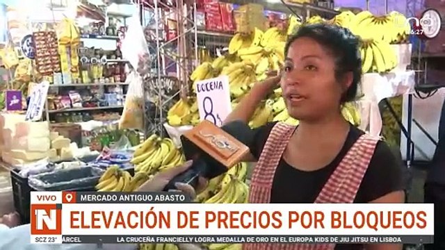 precios de frutas y verduras en mercados cruceños