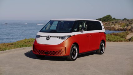 2025 Volkswagen ID. Buzz Exterior Design in Energetic Orange