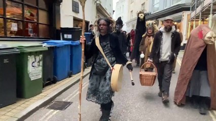 Teignmouth's Folk Preservation  Society celebrate Samhain