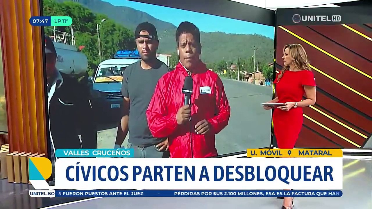 Pobladores de los valles cruceños se concentran en Mataral para salir a desbloquear Mairana