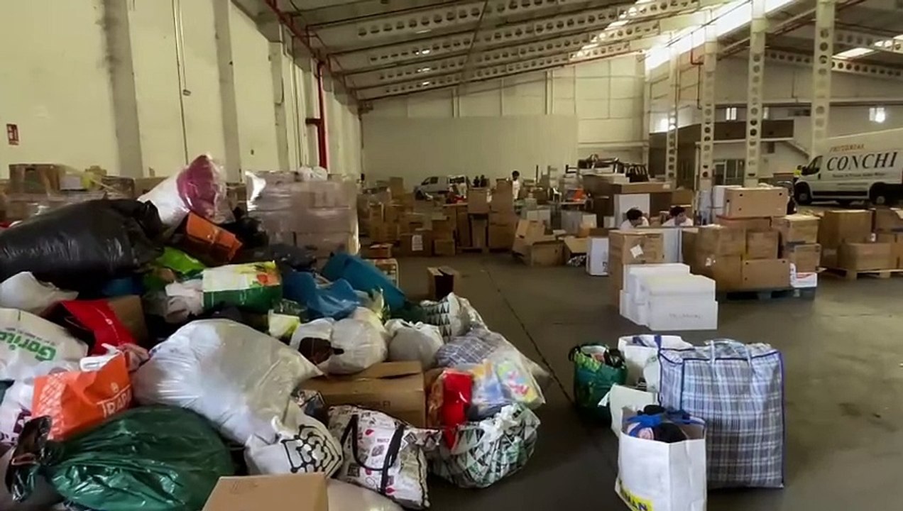 Recogida de alimentos y materiales en Valladolid para los afectados por la DANA