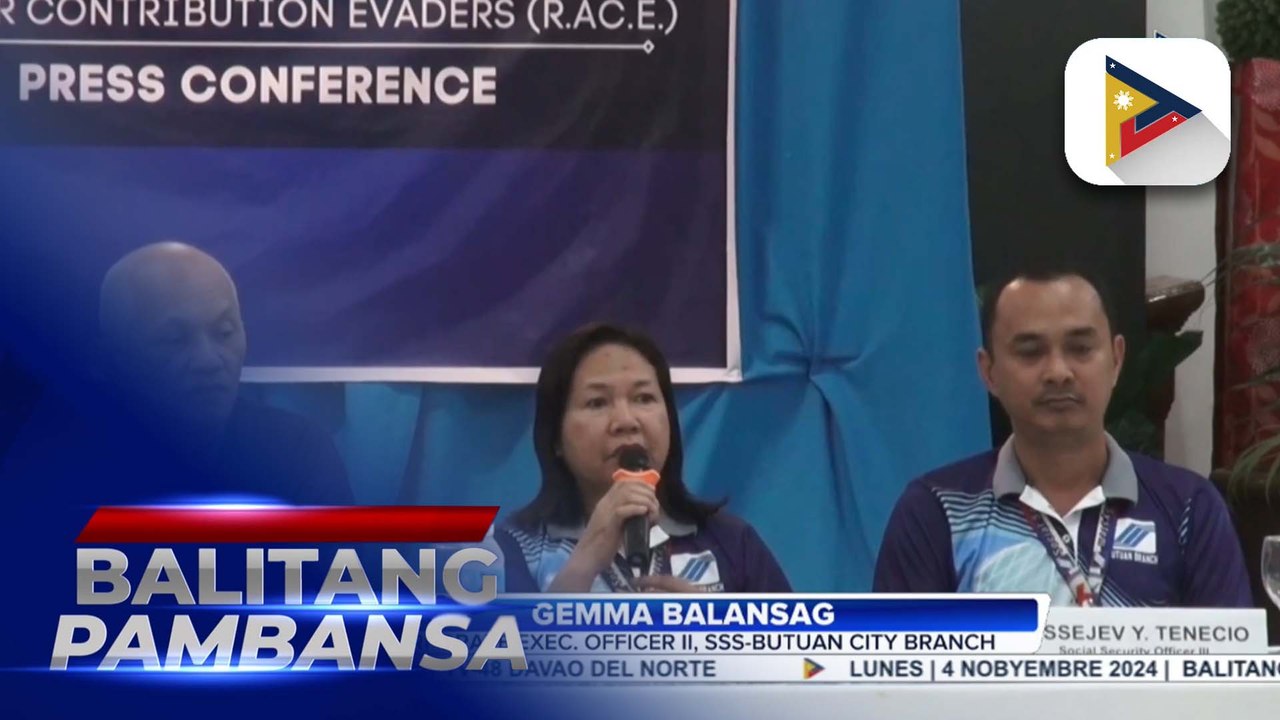 Ilang naitalang delinquent employers, muling binisita ng mga opisyal ng SSS Butuan City branch