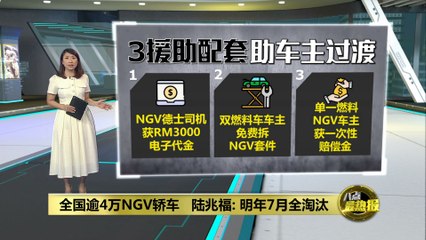 全国逾4万NGV轿车   陆兆福: 明年7月全淘汰