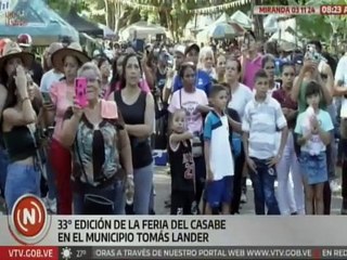Más de 50 casaberos y 60 emprendedores participaron en los 33 años de sabor con la Feria del Casabe