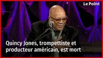 Quincy Jones, trompettiste et producteur américain, est mort