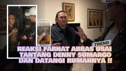 Reaksi Farhat Abbas Usai Tantang Denny Sumargo