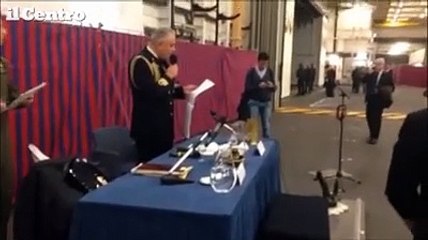 Cento persone bloccate sulla Cavour: trasportate a Pescara con l'elicottero