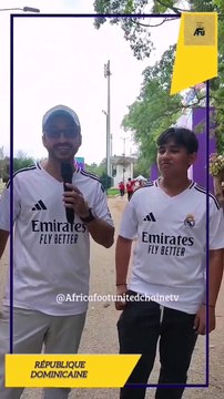 Coupe du Monde Féminine U17 République Dominicaine : C'est la première fois que ces Colombiens , père et fils, vont assister à un match de football dans un stade en République Dominicaine ⚽