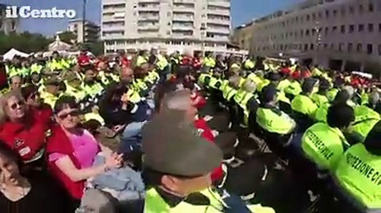 Pescara, festa regionale della Protezione civile