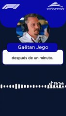 Dialogo Colapinto con su ingeniero