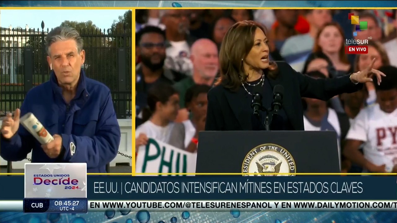 Candidatos presidenciales intensifican mítines en estados claves en EE.UU.