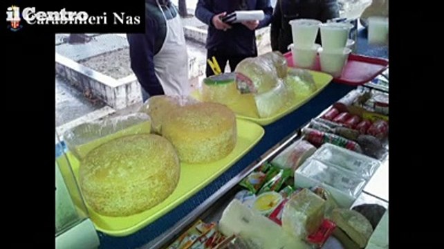 Cibo scaduto, operazione dei Nas a Pescara