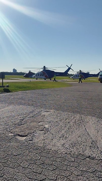 Helicópteros em SBVT