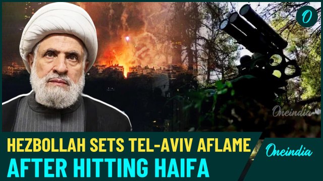 Hezbollah Drone Blitz Over Tel-Aviv: Iron Dome Scrambles As Lebanese Rain Fire On IDF Airbases