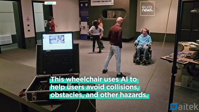 This self-driving wheelchair may help people with disabilities cross the road