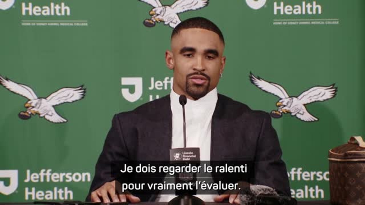 Eagles - Hurts : ''Trois actions exceptionnelles''