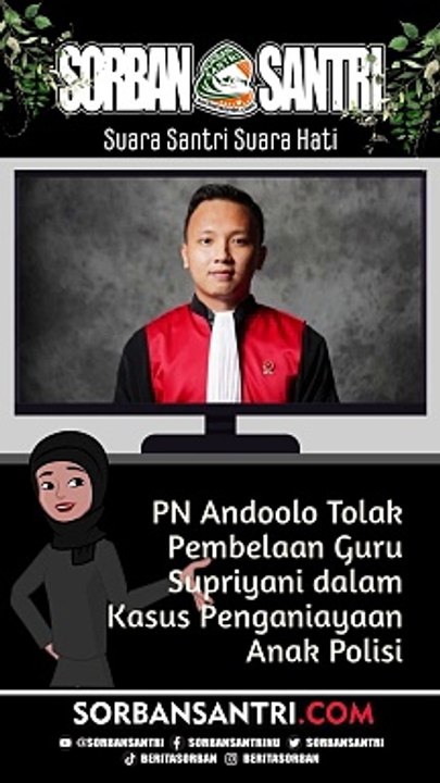 PN Andoolo Tolak Pembelaan Guru Supriyani dalam Kasus Penganiayaan Anak Polisi