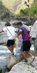 Cast Net Fishing in Nepal | Himalayan Trout Fishing in Nepal | Asala Fishing |