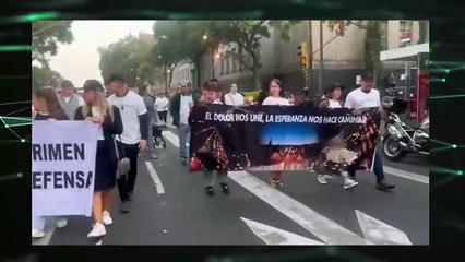 Familia LeBarón se manifiesta en CDMX