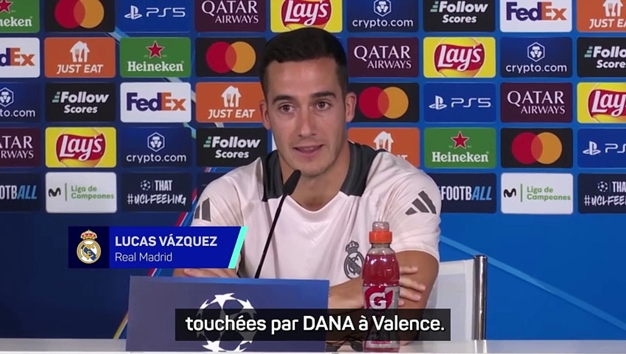 Le message de soutien de Lucas Vazquez aux victimes des terribles inondations