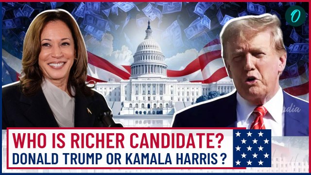 Who is Richer? Donald Trump or Kamala Harris? | U.S Election 2024 Candidates Net Worth