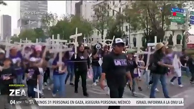 Madres buscadoras marchan por las víctimas de feminicidio en la CDMX