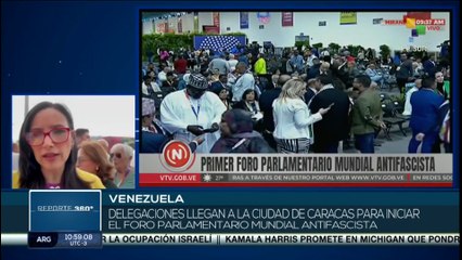 Caracas acoge Foro Parlamentario Mundial Antifascista