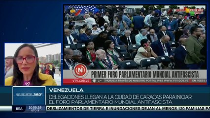 Reporte 360° 04-11Caracas, sede del Foro Parlamentario Mundial Antifascista
