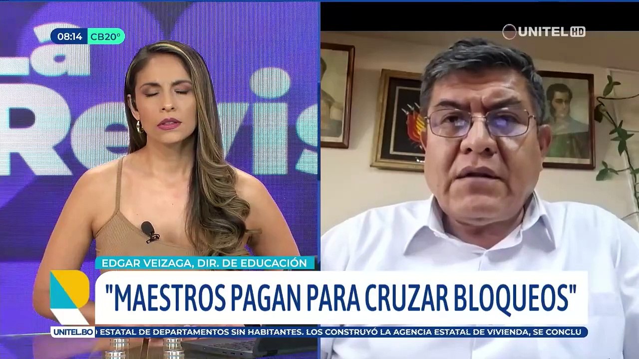 Pese a las dificultades por los bloqueos, DDE afirma que no se puede cambiar la modalidad de clases a virtual