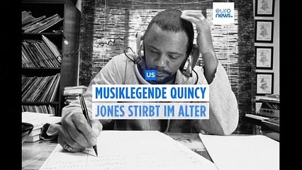 Musiklegende Quincy Jones stirbt im Alter von 91 Jahren