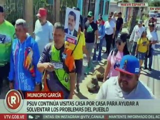 PSUV continúa despliegue casa por casa escuchando al pueblo de Nueva Esparta