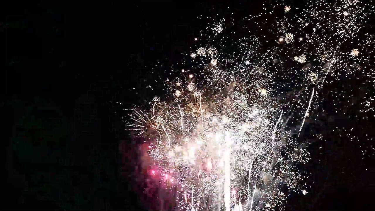 Clarach Bay firework display