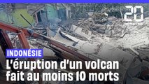 Indonésie : Au moins 10 morts lors de multiples éruptions d’un volcan #shorts