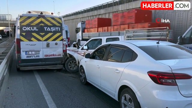 Eskişehir'de 5 Araçlı Zincirleme Trafik Kazası: 1 Yaralı