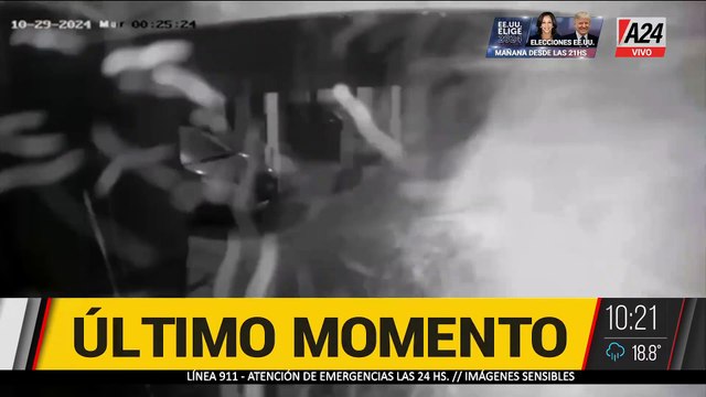 ⏳Imágenes exclusiva A24: así fue el derrumbe del apart Hotel Dubrovnik en Villa Gesell