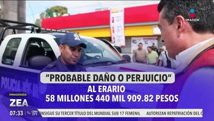 La ASF detecta un probable daño o perjuicio en el gobierno de Rutilio Escandón