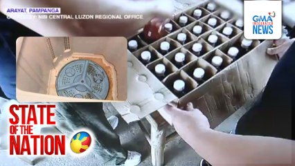Pagawaan ng pekeng Vitamin C, sinalakay;washing machine, bistadong pantimpla ng mga sangkap | SONA