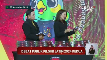 Saling Sanggah Luluk, Khofifah dan Risma soal Pengangguran SMK di Jatim saat Debat Kedua Pilgub