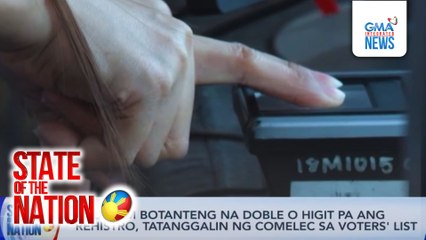 Natuklasan ng Comelec na may isang milyong nagpatala para sa Eleksyon 2025 na doble o higit pa ang rehistro! | SONA