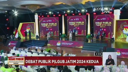 Luluk-Lukmanul Blak-blakan Sebut Jatim Punya Kasus Korupsi Terbanyak saat Bicara Visi-Misi di Debat
