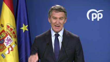Presidente del PP condena la violencia sufrida por los reyes y el presidente del Gobierno de España