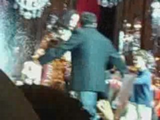 Le salut du Roi soleil à Bercy (8 Juillet 2007)